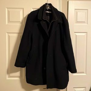 Kenneth Cole mens wool pea coat